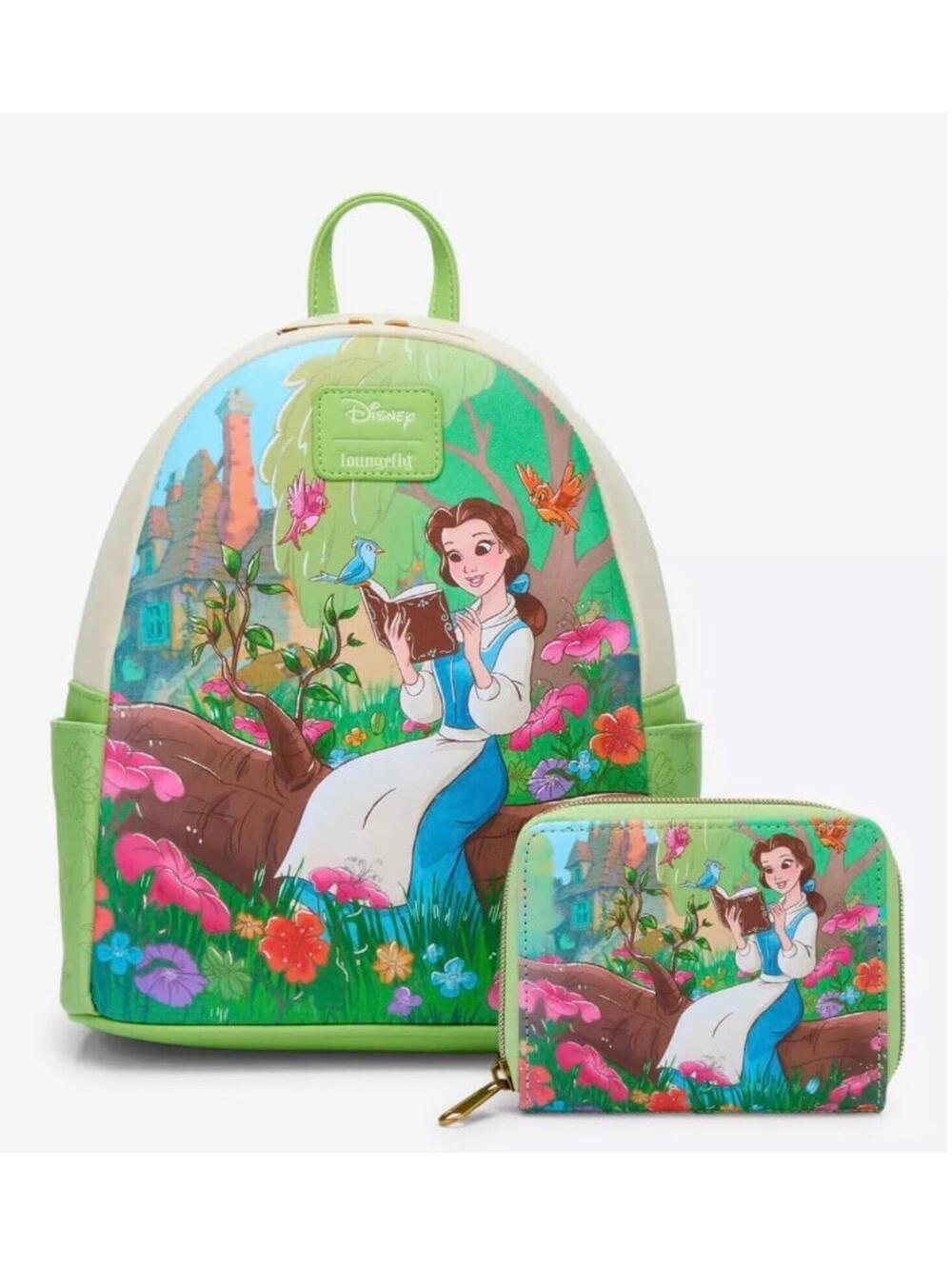 Loungefly Disney Beauty And The Beast Belle Reading Mini Backpack - Picture 5 of 6